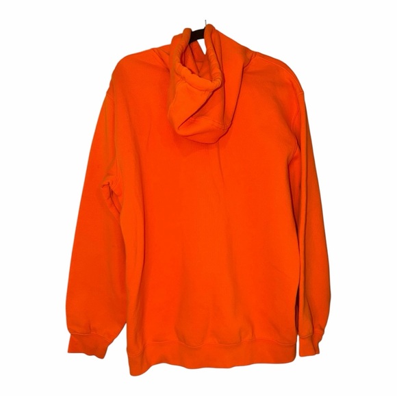 Hazel Boutique Oversized Carhartt Vibrant Orange Hoodie Sweatshirt - Picture 13 of 13